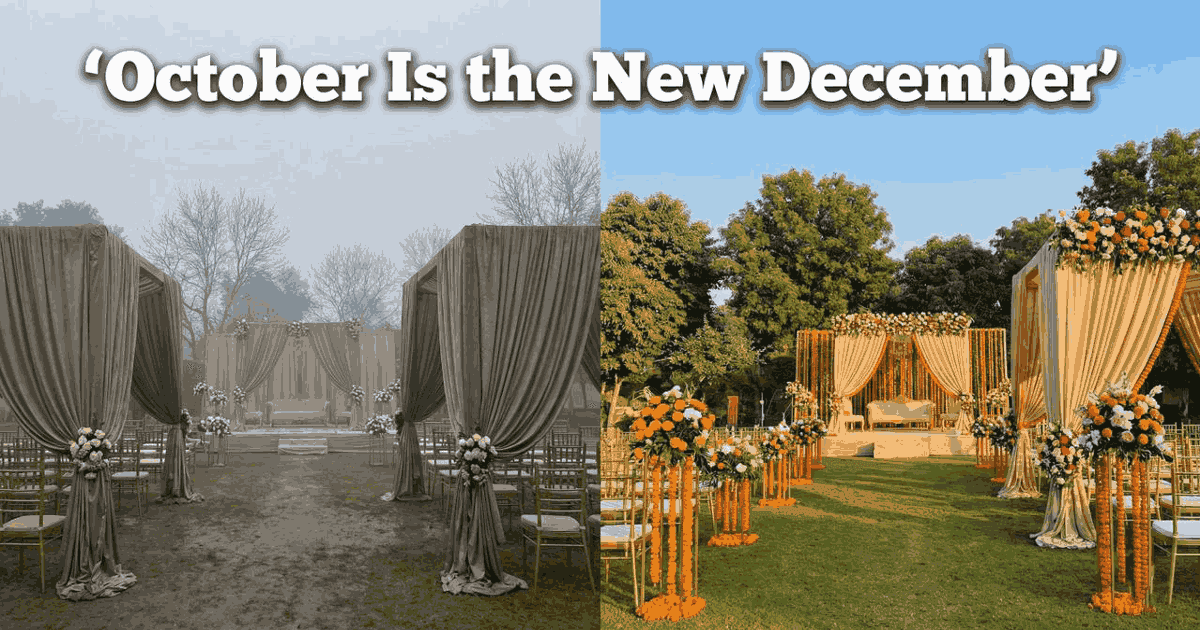 October is the New December: Why Pakistan's Wedding Season is Shifting